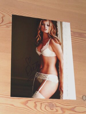 Sexy DOUTZEN KROES Originalautogramm GROSSFOTO! Victoria's Secret