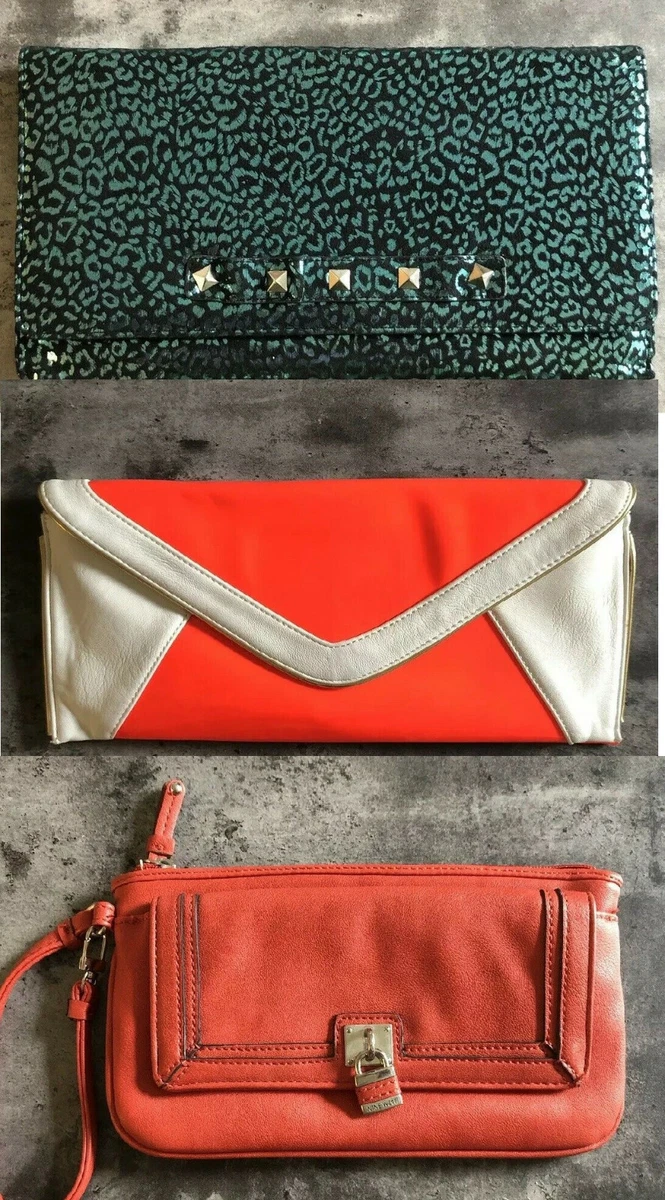 Steve Madden Betsey Johnson Nine West Set of 3 Women s Clutch Bags