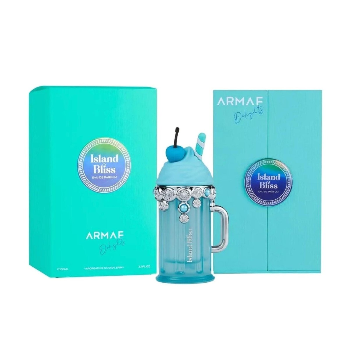 Armaf Delights Island Bliss Eau de Parfum Spray for Women 3.4 Oz