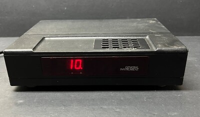 Vintage General Instrument Jerrold Impulse Cable Box Model DPV7212