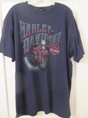 Harley Davidson Men's T Tee Shirt XL  ST. CHARLES  MO.  fanatics
