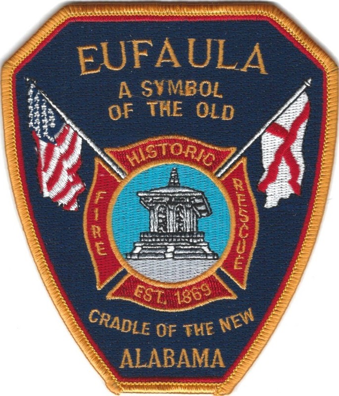 ALABAMA - Eufaula Fire Rescue - A Symbol of the Old...Cradle of the New patch