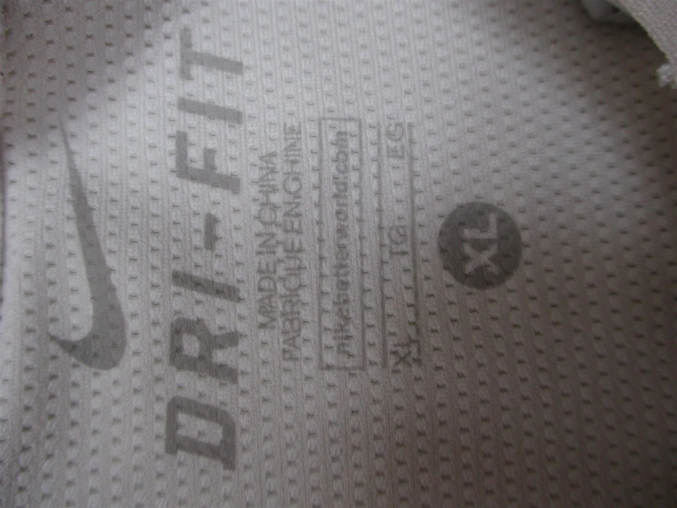 Camisa NIKE Mujer Talla XL DRI-FIT Fútbol Blanca Foto 2 de 4