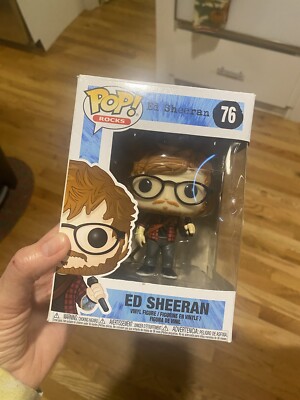 Funko POP! Rocks: Ed Sheeran #76 New In Box | eBay