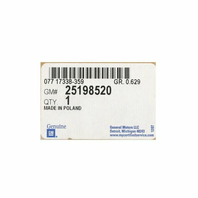 Pistão de motor genuíno GM 2011-2021 Chevrolet Buick Cruze Limited Trax 25198520 - Imagem 2 de 4