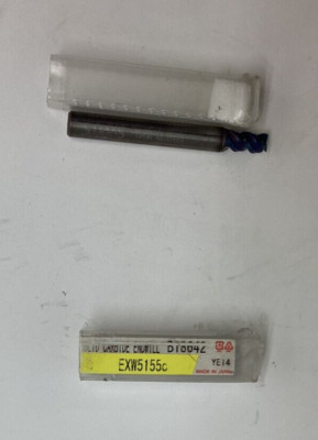 Nachi CARBIDE ENDMILL B18642 5XR0 EXW5155c YE14