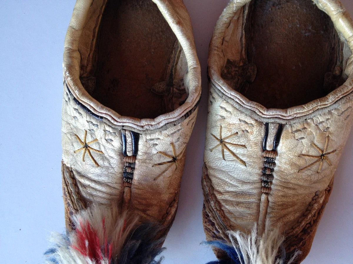 Genuine indian sales moccasins