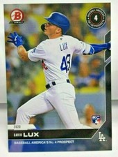 Gavin Lux 2020 Bowman Next BA Top 100 Prospects RC #T16 - LA DODGERS - SP /750