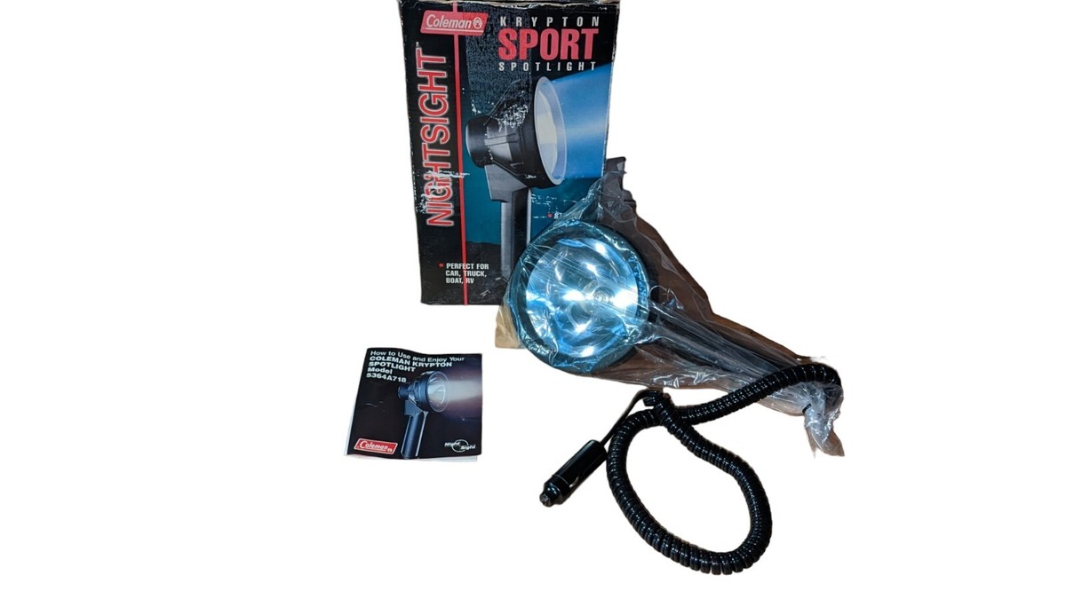 Coleman Krypton Sport Night Sight Spotlight 5364A718 12V