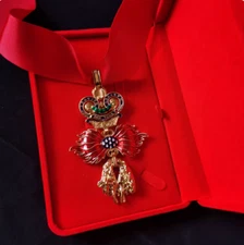 Austrian Order of the Golden Fleece with Ribbon with Collection Box Reproduction