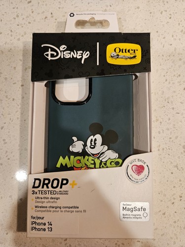 Disney Parks Mickey & Co Character Otterbox iPhone 13/14 Case New - Photo 2 sur 3
