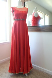 party wear frock long