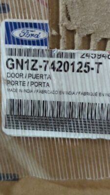 New OEM Ford Door Shell Front 2018-2021 EcoSport LH GN1Z-7420125-T