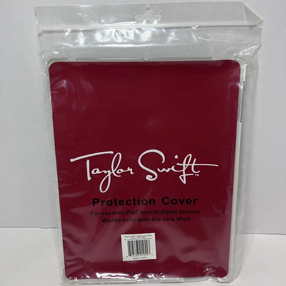 Taylor Swift iPad Case Cover RED ALBUM Protection Cover OFFICIAL TOUR MERCH - Image 2 of 2