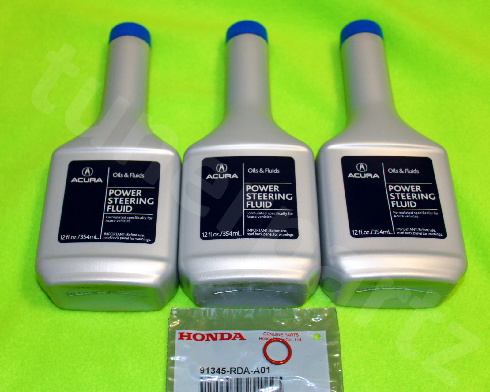 4PCS KIT NEW GENUINE ACURA POWER STEERING FLUID PUMP RDA O RING