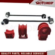 Fit for 2008-2013 Nissan Rogue  Front Stabilizer Sway Bar Link & Bushings 4Pcs