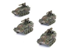 Wiesel TOW Panzerabwehr Zug West German WWIII x4 Tanks Team Yankee