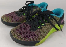 Nike Metcon 5 AMP Running Shoes Cross Fit CD3398 Black/Green Women's Size 6.5