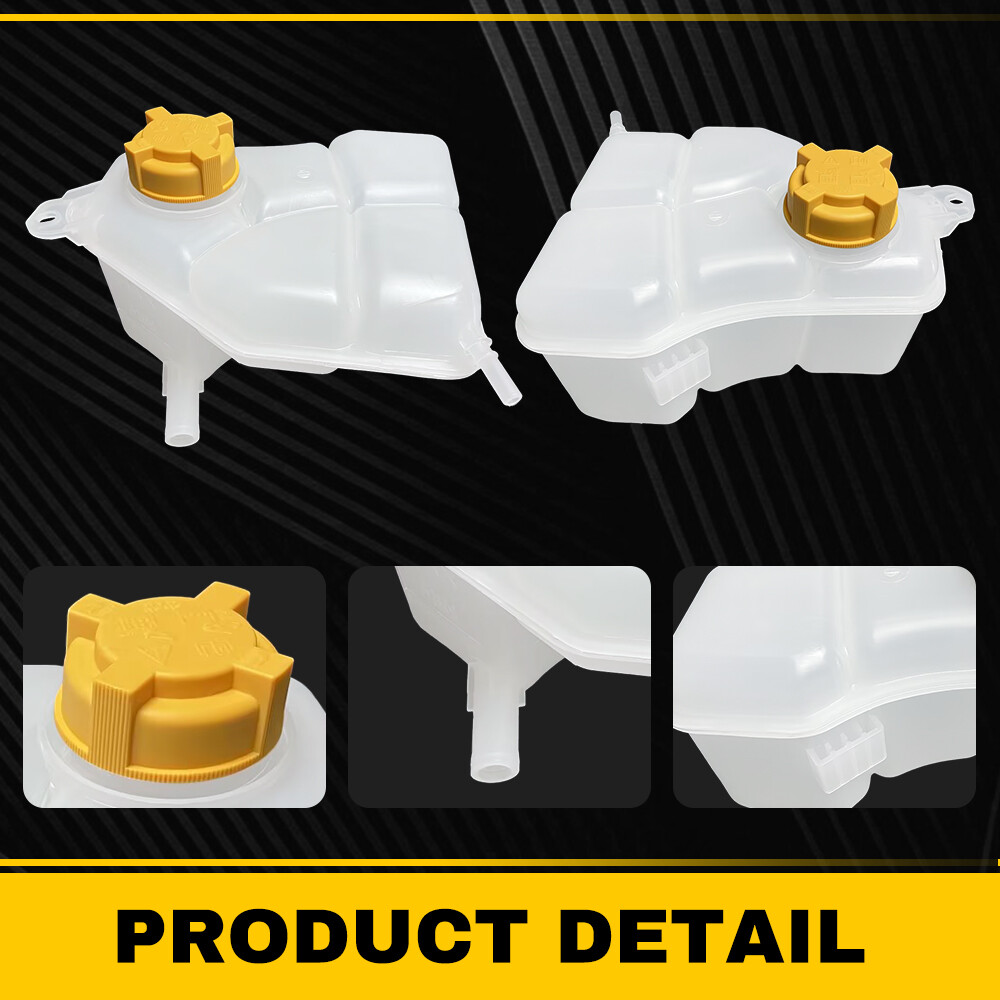 Radiator Coolant Expansion Header Tank Bottle & Cap Ford Fiesta Mk5