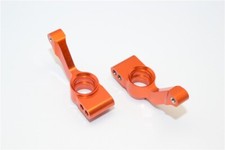 GPM Orange Aluminum Rear Stub Axle Carrier Traxxas 4x4 Slash Rustler Stampede