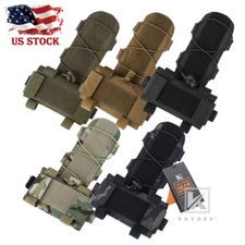 KRYDEX  Helmet Counterweight Pouch Helmet Battery Pouch w/ Cord Lock Retainer