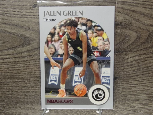 2021-22 Panini Chronicles Draft Picks Pink #54 Jalen Green/Hoops Retro