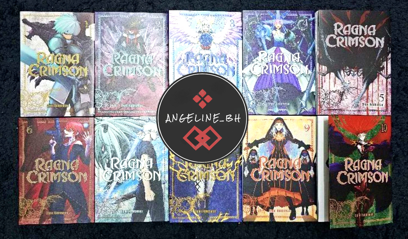 Ragna Crimson Manga Vol 1-11 Inglés Juego Completo por Daiki Kobayashi DHL EXPRESS