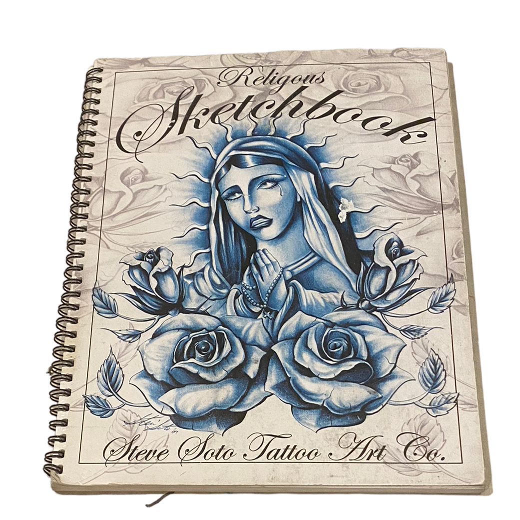 Steve Soto Tattoo Religious Sketchbook Art Co 2007 | eBay