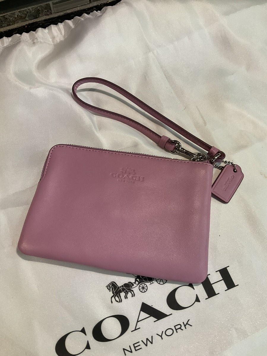 Coach Baseman X Limited Ed. Corner Zip Wristlet Wallet