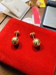 18K-Saudi-Gold-Set-Stud-Earring