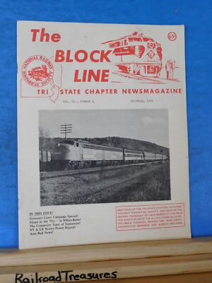 Block Line NRHS 1978 Dez S-Bahn von morgen, Gov Carey Campaign Special