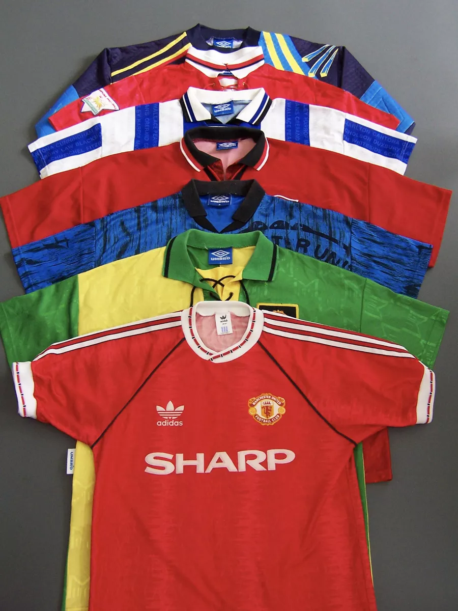 vintage man utd jersey