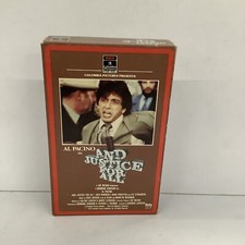 And Justice for All Betamax Beta Tape NOT VHS Drama Al Pacino 1981 Columbia