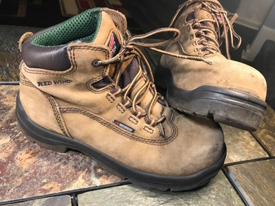 tan work shoes womens