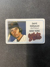 1981 Perma-Graphics Super Star Dave Kingman