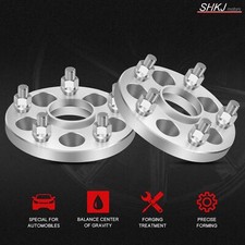 Pair 5x100 5x4.5 Wheel Spacers For Subaru Impreza Forester Toyota 86 15mm Thick