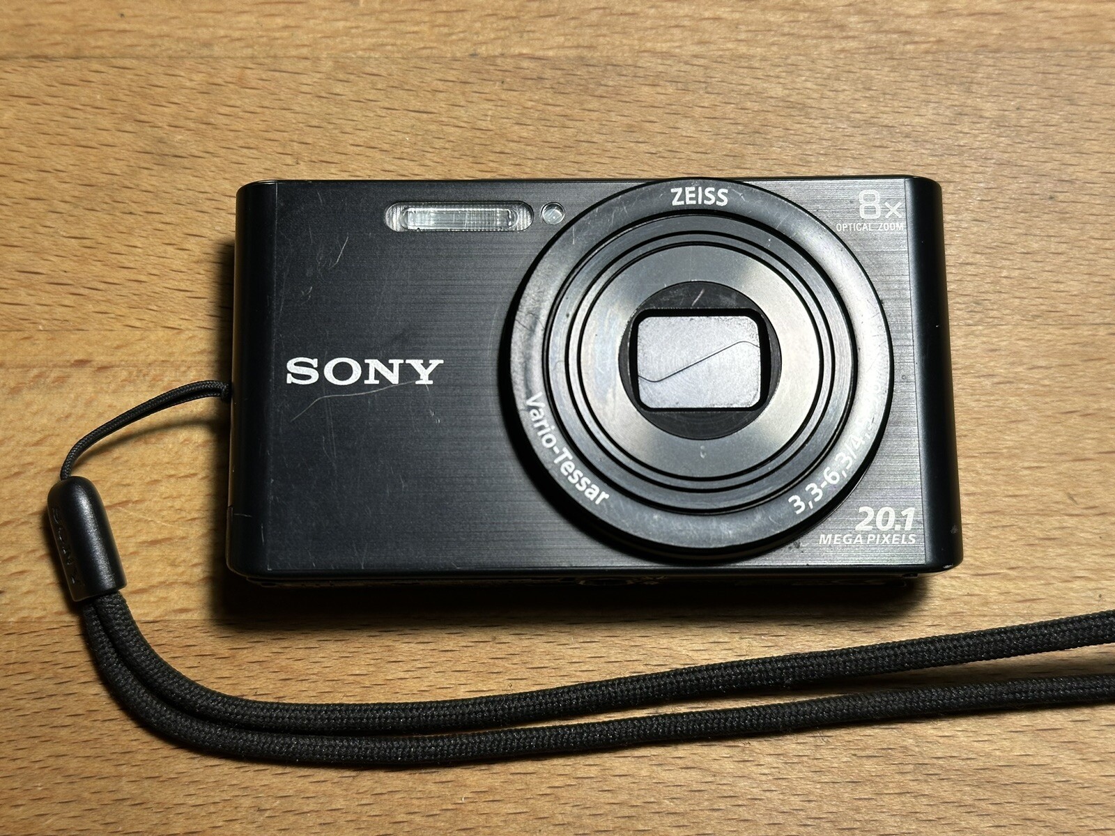 SONY Cyber-shot DSC-W830 デジカメ シルバー ジャンク 液晶傷