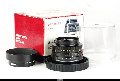 Lente Leica 50 mm f2 Leitz 1 cámara Summicron R 50/2 - Imagen 1 de 3