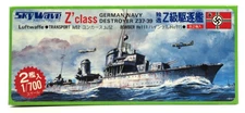 Skywave 1/700 Z Class German Navy Destroyer Z37-39 Model Kit #14