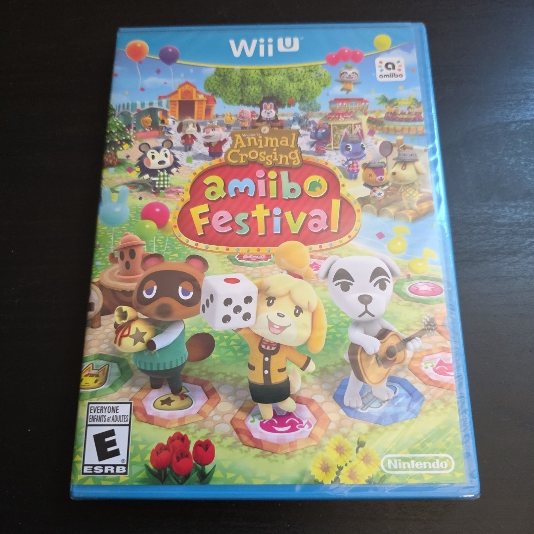 Nintendo Wii U Animal Crossing Amiibo Festival - BRAND NEW FACTORY SEALED