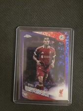 Ryan Gravenberch Topps Chrome UCC 2025/2026 Liverpool FC 49/75
