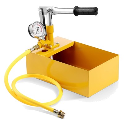1.4 Gal Hydrostatic Pressure Tester Kit - 25 Bar Capacity, Durable and Portable