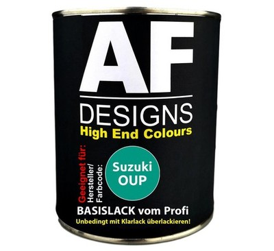 1L Autolack für Suzuki OUP Vegetable Green  Autolack Spritzfertig