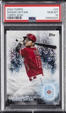 2020 TOPPS TOPPS 2030 #20 SHOHEI OHTANI PSA 10
