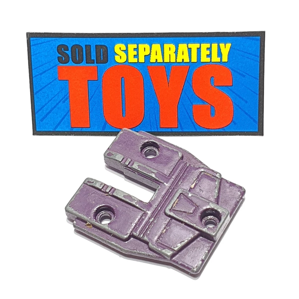 Vtg Transformers G2 Swindle CHEST PIECE belly under part Combaticons Bruticus - Image 3 of 4