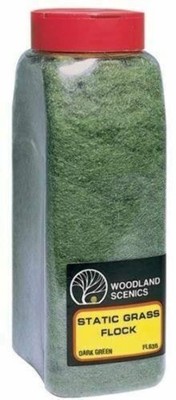 Static Grass Flock Dark Green Shaker 636