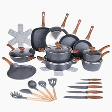 35-Piece Cookware Set Including  Utensils - by NA