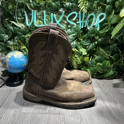 Red Wing 2227 Rio Flex Brown Leather Safety Steel Toe Men's Boot 7