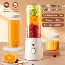 Tragbarer Mixer Elektrische Entsafter Fruchtmixer USB Wiederaufladb Saftmixer