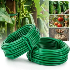 65.6FT Soft Plant Ties Garden Wire Twist Flexible Plant Support for Climbing Pla